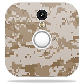 MightySkins Skin Compatible with Blink Home Security Camera - Desert Camo | Protective, Durable, and Unique Vinyl Decal wrap Cover | Easy to Apply, Remove, and Change Styles | Made in The USA