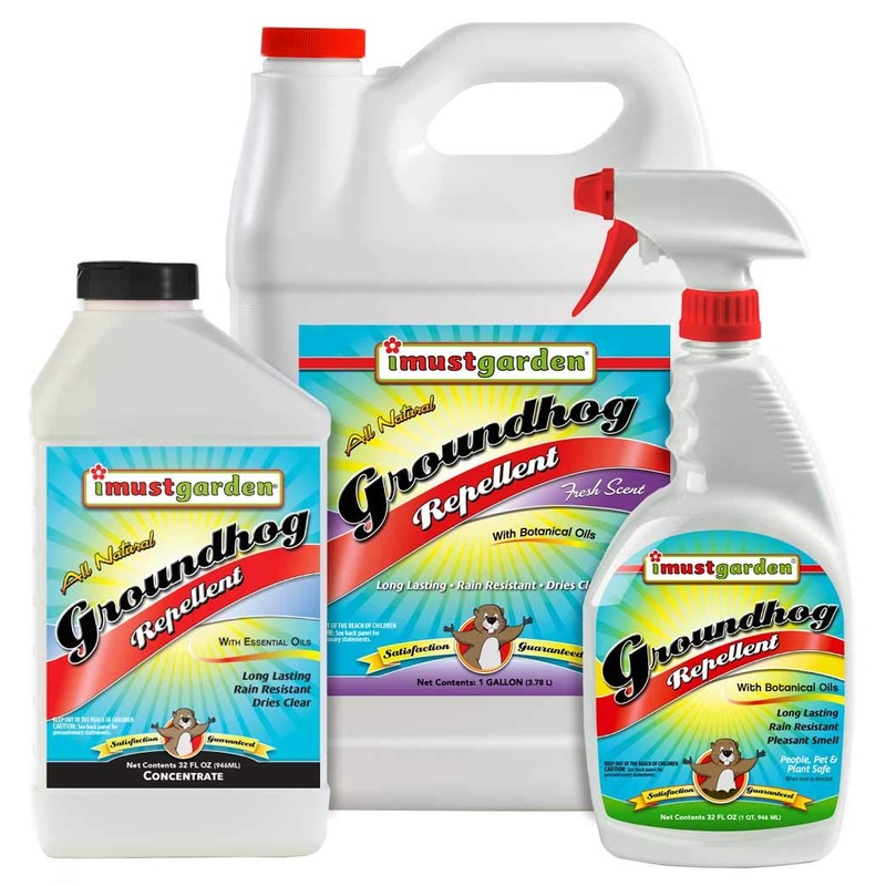 I Must Garden Groundhog/Woodchuck Repellent: Eco-Friendly - 1 Gal |