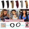 KETHBE 24 Inch Long Body Wave Ponytail hair Extension Synthetic