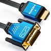 deleyCON (3.29 ft.) 1m HQ HDMI to DVI High Speed