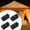 Fenteer 4Pcs/Set Tent Rectangular Brackets Popup Gazebo Spare Parts 2