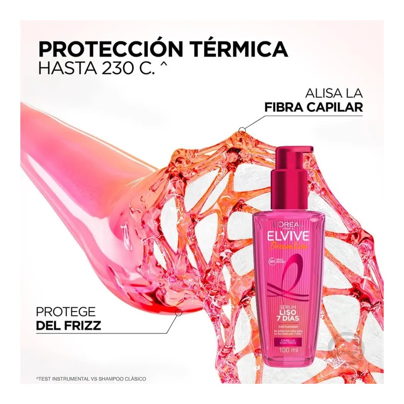 L'oréal Paris Tratamiento Capilar Serum Dream Liso, 100 Ml