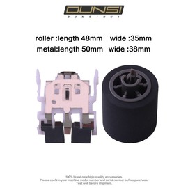 DUNSI PA03586-0001 - Juego de rodillo de recogida (PA03586-0002), compatible con Fujitsu S1500 S1500M fi-6110 N1800