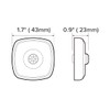 Dream lighting 1.7inch LED Aisle Light w/Motion Sensor Light Switch,