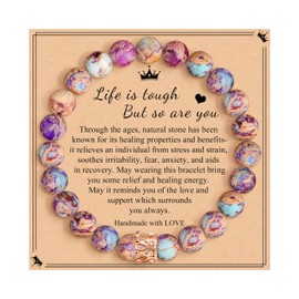 Inspirational Gift Encouragement Cheer Up Get Well Soon Gifts For Women Her Condolence Sympathy Gifts Life Is Tough But So Are You Christmas New Year Gift Birthday Gift Cool Gifts For Female Friends