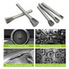 N Type Rotary Burr Set Single Cut 6mm Shank Carbide