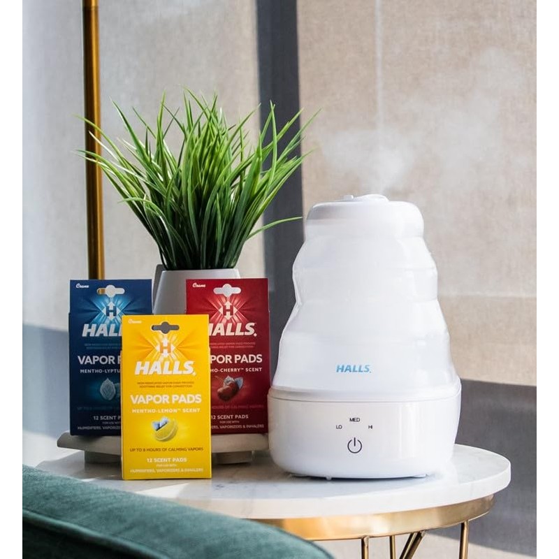 Crane Halls Scented Vapor Pads for Humidifier and Steam Inhaler,