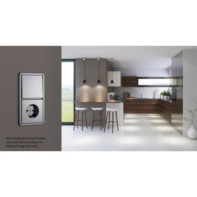 Kopp Vision 115620083 Plug Socket Protective Cover with Lid and