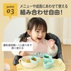 Edison Mama Rolling Plate, Easy to Rotate, From Weaning to