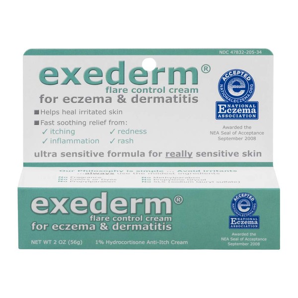 Exederm Exederm Flare Cream Size 2z Exederm Flare Cream 2z