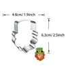 WJSYSHOP Cartoon St. Patrick’s Day Leprechaun Face Shape Cookie Cutter
