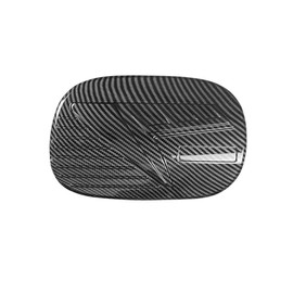 YOUTOOCAR Carbon Fiber Pattern ABS Print Fuel Tank Cover Oil Cap Gas Cover Trim Sticker Compatible with Kia Stinger 2017-2024 Accessories
