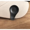 Adhere Golf Marker, Leather Magnet, Base, Rust Free Clip, Both