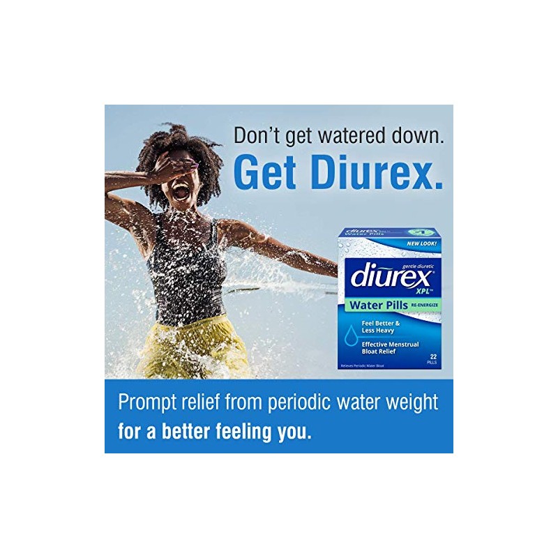 Diurex Diuretic Water Pills, 22 Count
