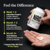 NutraBio Suplemento de N-acetil cisteína (NAC) - 90 cápsulas, 600