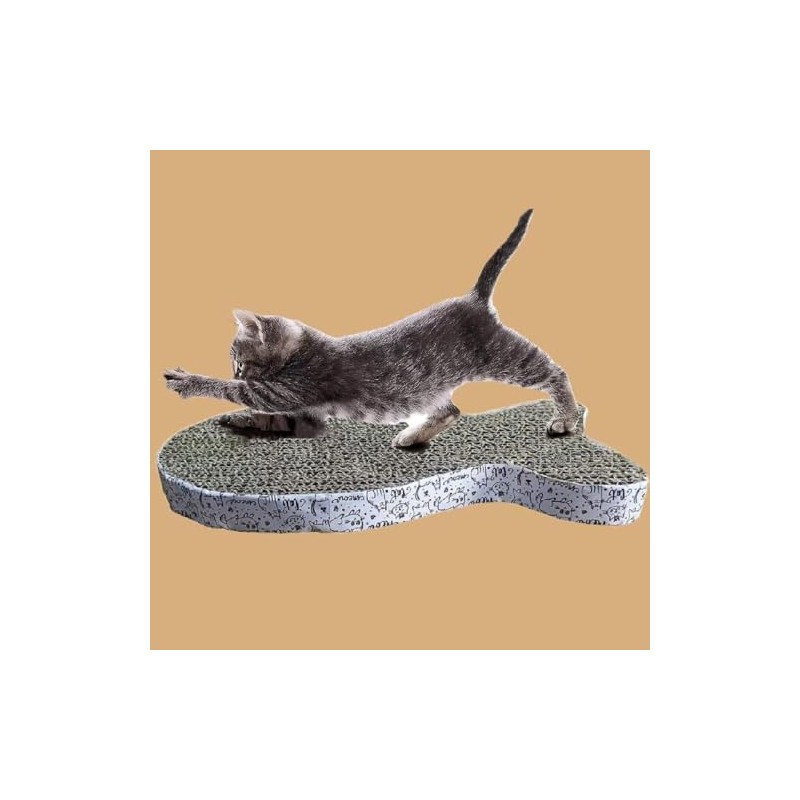 Cat Scratching Board Cat Premium Scratch Textures Cardboard Anti-Scratch Stress