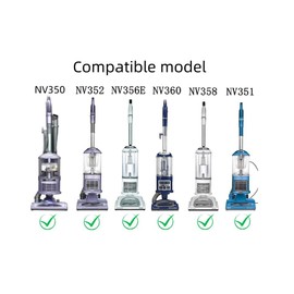 Sionlan Filter Replacement Compatible for Shark Navigator Lift Away NV350 NV351 NV352 NV356E S2 NV355 NV356 NV358 NV360 Vacuum Cleaner Filter Brush Roll Belt