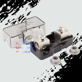 Xscorpion 4 OR 8 Gauge Mini ANL Fuse Holder Marine Grade Inline Input and Output 12 Volt