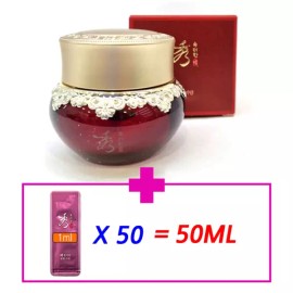 Suryeohan 수려한 효비담 발효 크림 75ml 기획 / 수려한 크림/100ml [B) 50ml + 1ml x 50매 (100ml)] Suyuhan Hyobi-Dam Fermented Cream 75ml Set / Suyuhan Cream / 100ml [B) 50ml + 1ml x 50 sheets (100ml)]