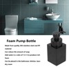 Soap Dispenser Black Multifunctional Safe Stainless Steel Sturdy Durable Reusable