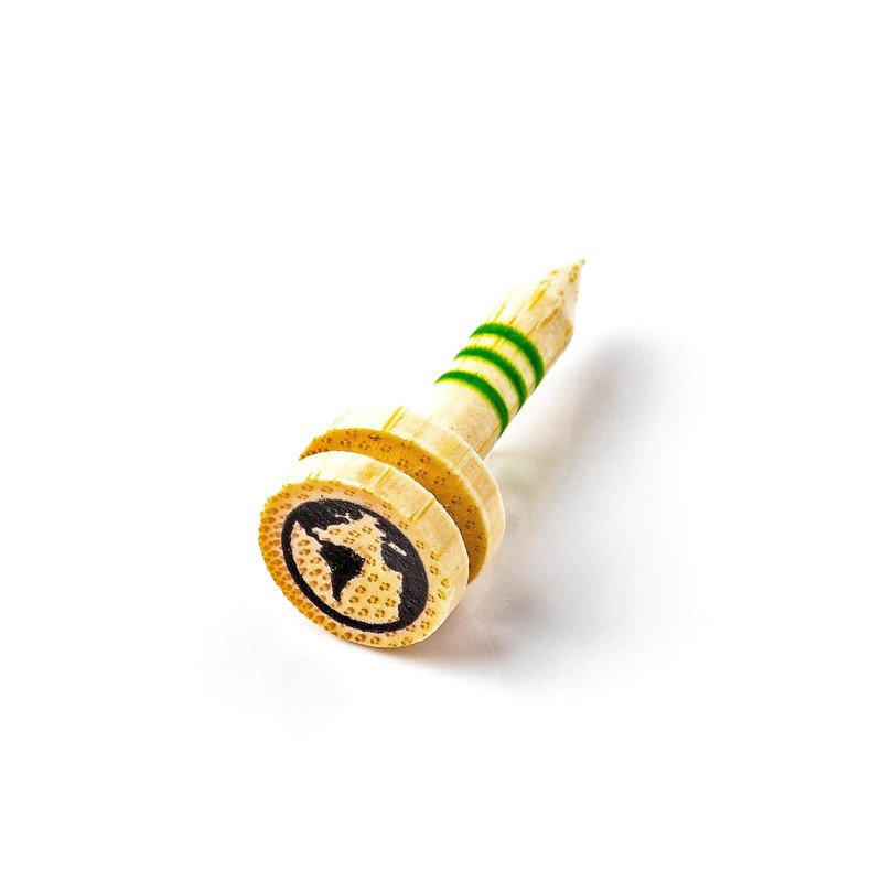 Green Swing Bamboo Golf Tees 25mm | Strong Sustainable Biodegradable
