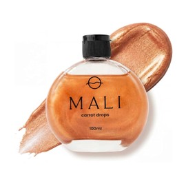 Bronceador Mali | Ingredientes 100% Naturales , Aceite de Zanahoria | Acelerador de Bronceado | Hidratante, para pieles delicadas | Libre de químicos | 100ml
