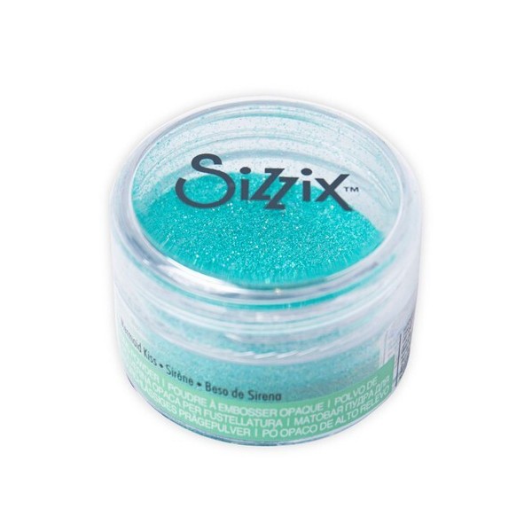 Sizzix Making Essentials Teal Embossing Powder in Mermaid Kiss 664279