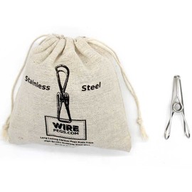 Wire Pegs Stainless Steel Pegs VERY LONG 7.6cm long - 201, 304 or 316 Grade (30 pegs), 304