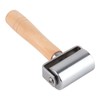 DIY Leather Handwork Smoother 35mm Leather Roller Tool Leathercraft Edge