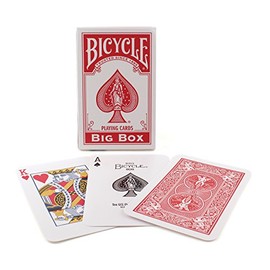 Bicycle Big Box Playing Cards, Blue