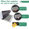 3 Pack High Strength Magnetic Vent Cover PVC Air Vents