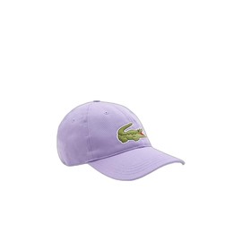 Lacoste Unisex Adult's Big Croc Cotton Cap, Purple, One Size