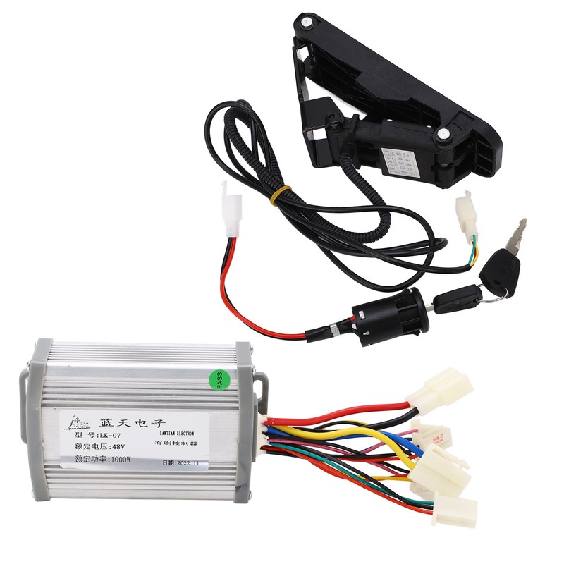 48V 1000w Brushed Motor Controller with Foot Throttle Pedal Electric
