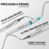 Eyebrow Pencil with 4 Micro-Fork Tip Long-lasting Waterproof Eyebrow Pen
