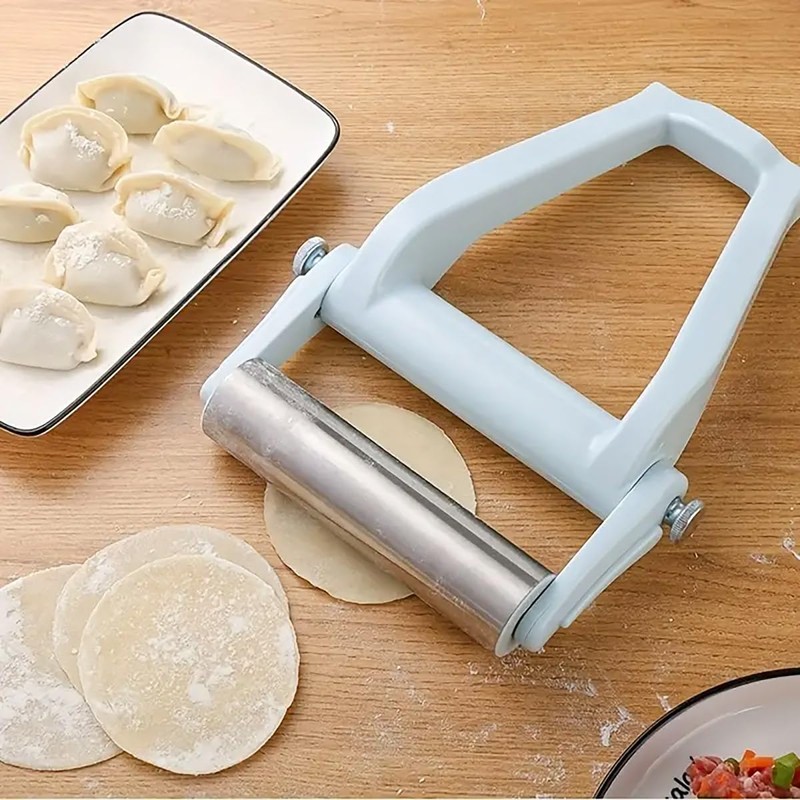 AIMALL Stainless Steel Adjustable Rolling Pin - Non-Stick Dough Roller