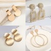 TOEECY 13 Pairs Statement Earrings for Women Girls Geometric Round