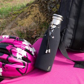 Lurch 240825 Insulated Case Accessory for Stainless Steel Bottle 0.5 L Black Neoprene