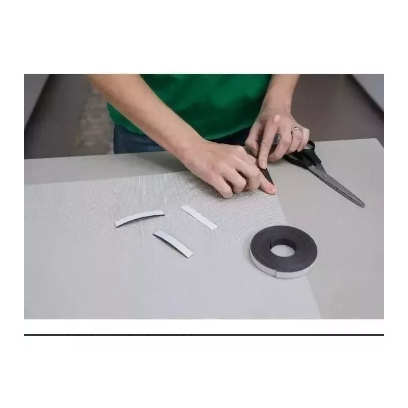 RIVERSOFY Malla Mosquitera 2 Piezas Magnética Ventanas Puertas Hogar