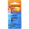 Pony Gold Eye Sewing Needles: Crewels Size 3-9, Multi-Colour