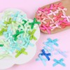 Pack of 100 Mini Satin Ribbon Bows, Small Satin Ribbon