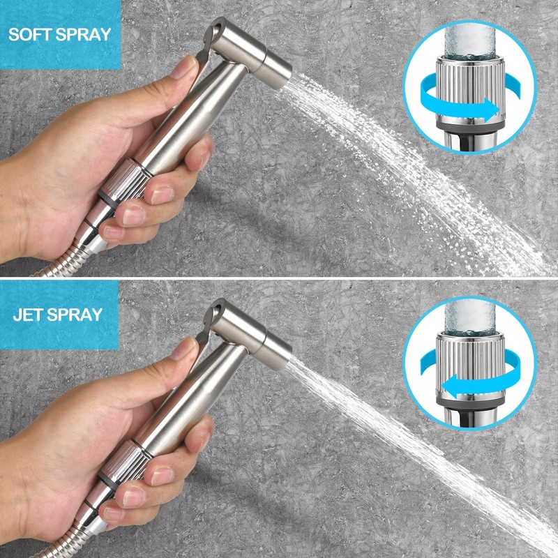 Blissland Bidet Sprayer for Toilet with Adjustable Water Pressure, Handheld