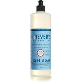 MRS. MEYER'S CLEAN DAY Liquid Dish Soap, Rain Water, 16 fl. oz