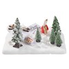 HobbyFun Polystyrene Landscape with Snow 20 x 15 x 5.5