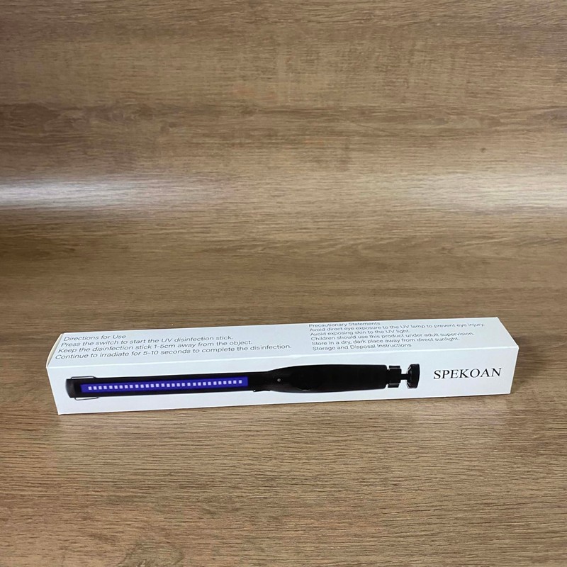 SPEKOAN UV Light Sanitizer – Portable UV Light Wand –