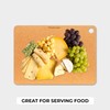 Freshware Wood Cutting Board for Kitchen, Dishwasher Safe, X Large,