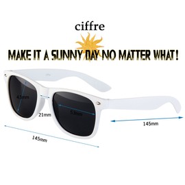 Ciffre Nerd Retro Look Sunglasses, Pilot’s Glasses, Vintage Look - Approx. 80 Different Models, Many Colours, Vari 2 -