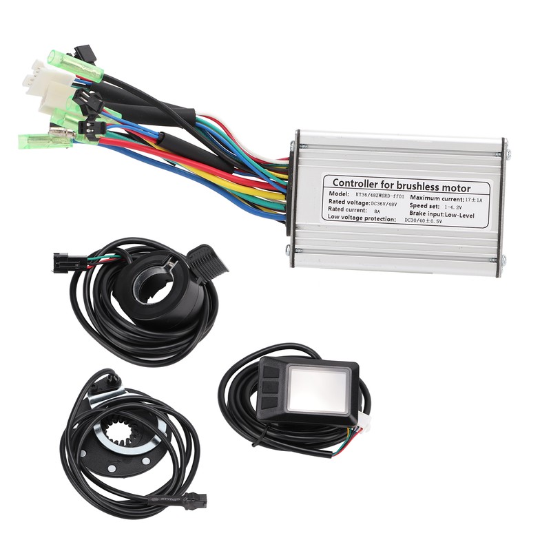 36V/48V 350W Electric Motor Controller Kit 17A Brushless Motor Controller