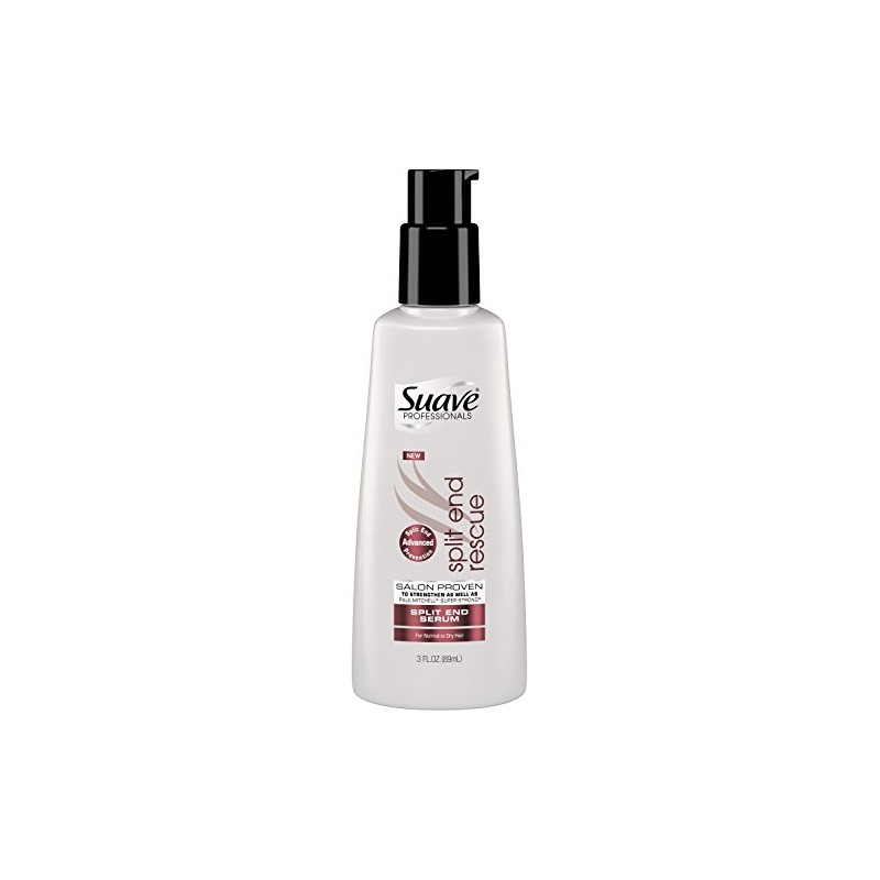 Suave Professionals Hair Serum, Split End Rescue, 3 Ounce