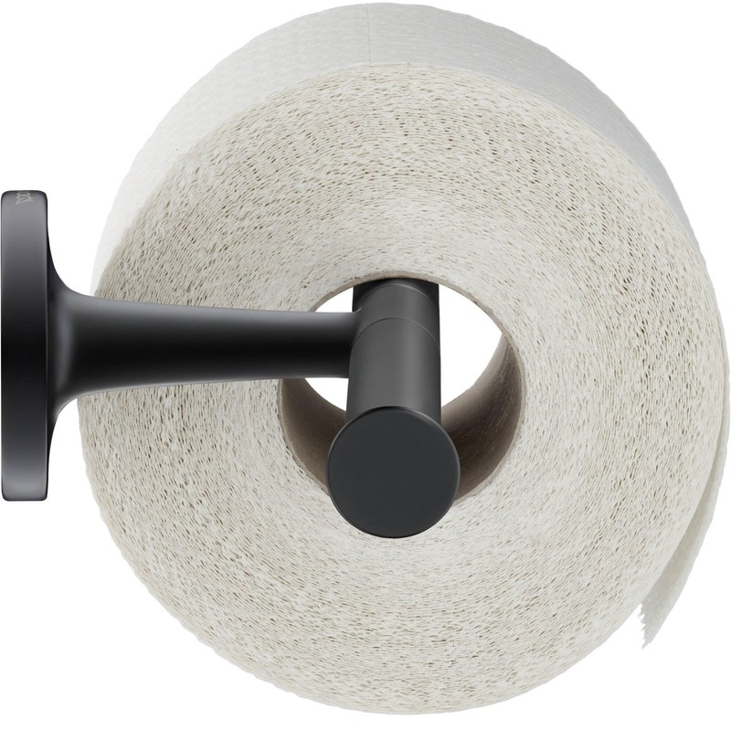 Duravit 9938 Starck T Paper roll Holder, matt Black, für