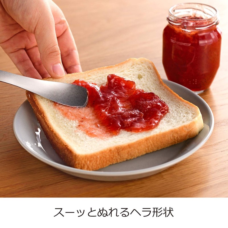 Oaks Reye LS1565 Tabletop Jam, Helasspoon, Silver, Made in Japan